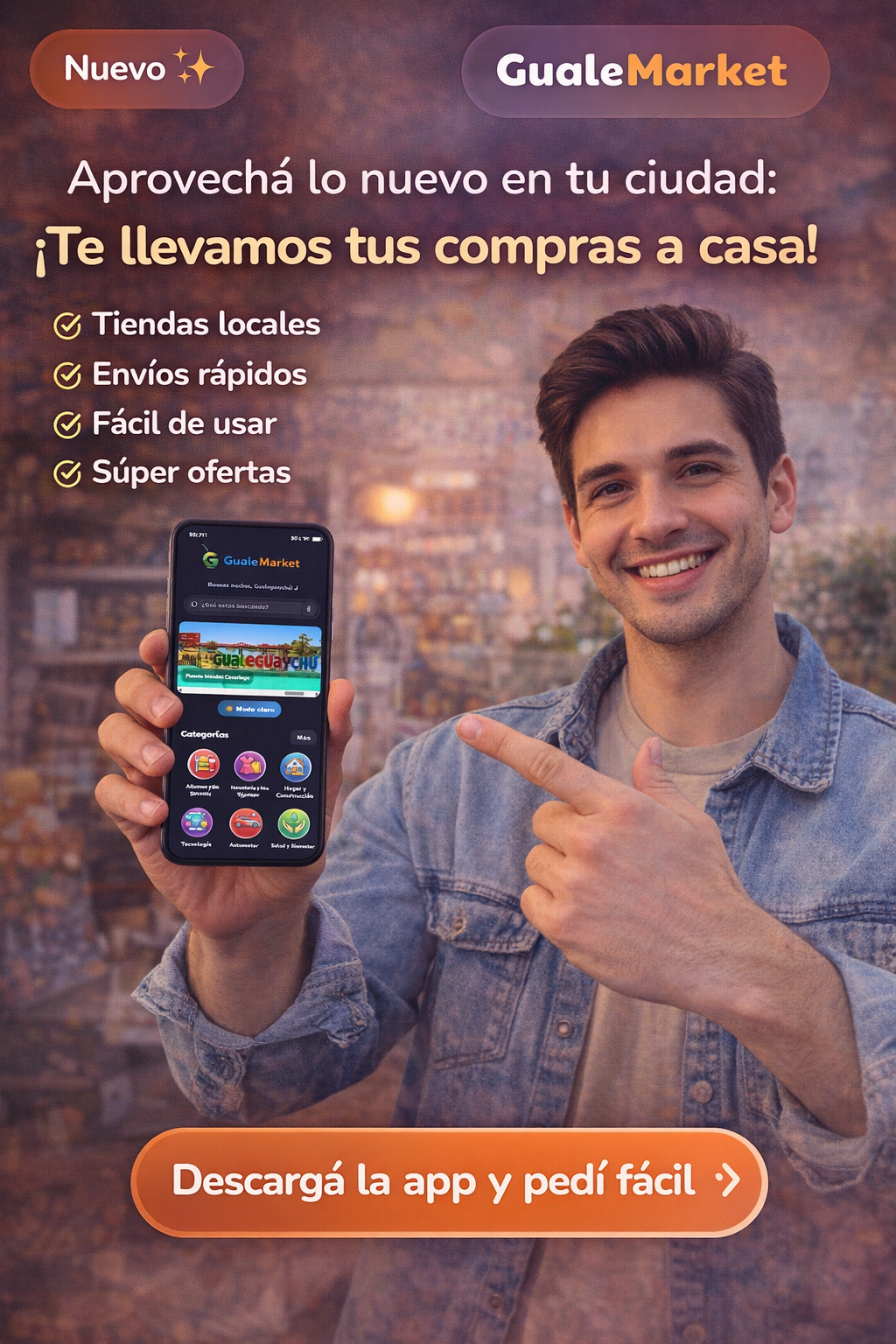 Compras y servicios cerca tuyo